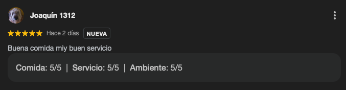 Recomendación de cliente