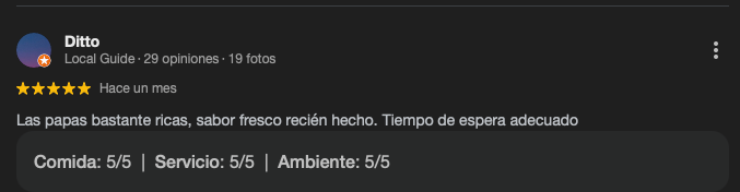 Recomendación de cliente