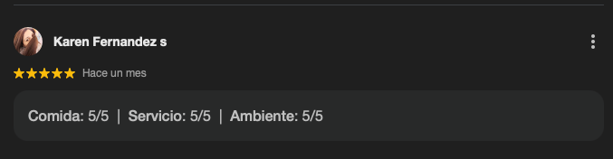Recomendación de cliente